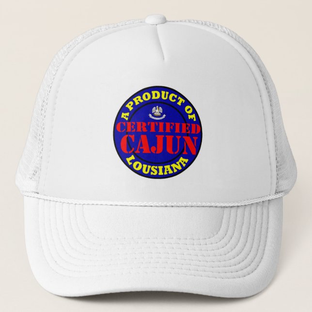CERTIFIED CAJUN TRUCKER HAT (Front)
