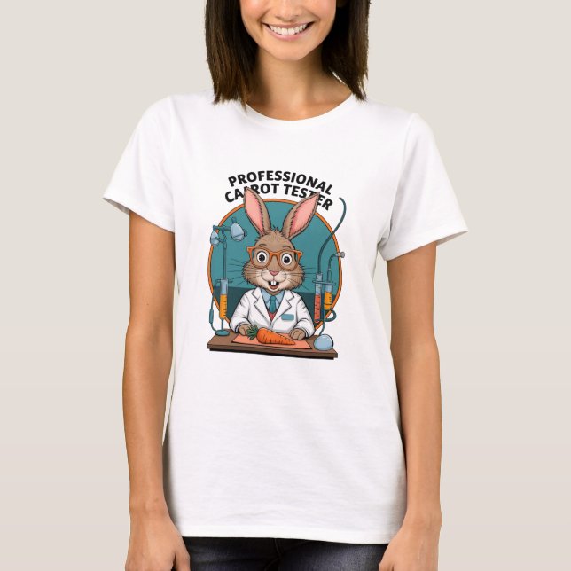 Certified Carrot Tester T-Shirt (Front)