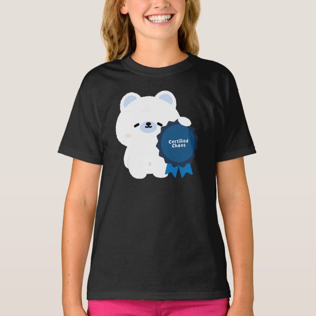 Certified Chaos Polar Bear T-Shirt (Front)