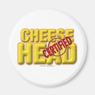 Certified CheeseHead Magnet