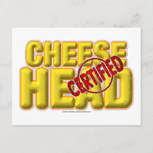 Certified CheeseHead Postcard
