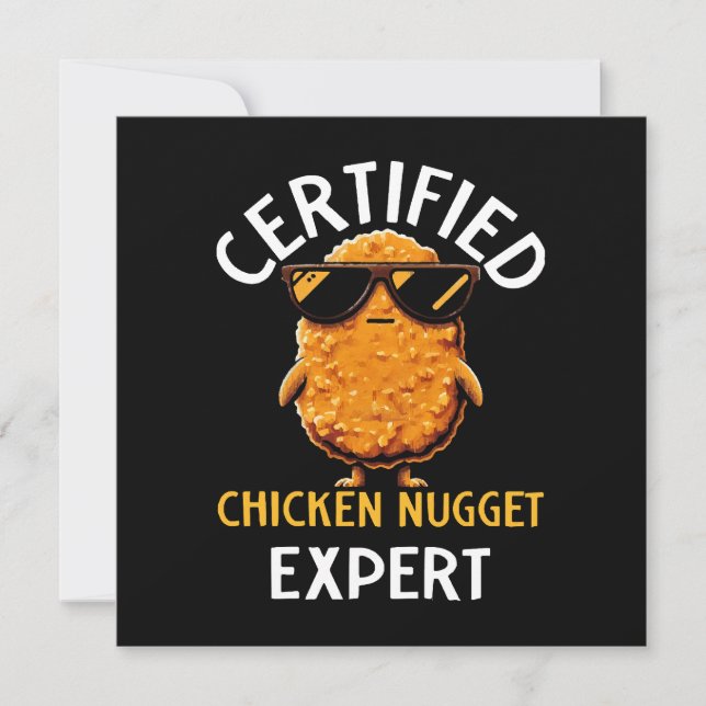  Certified Chicken Nugget Expert (Front)