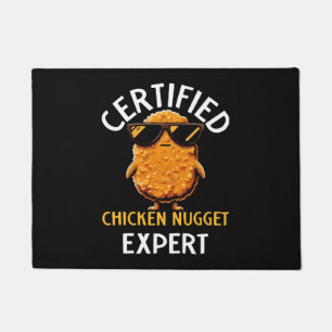  Certified Chicken Nugget Expert Doormat