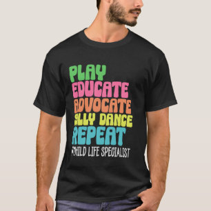 Certified child life specialist hospital hospice j T-Shirt
