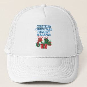Certified Christmas Present Wrapper Trucker Hat