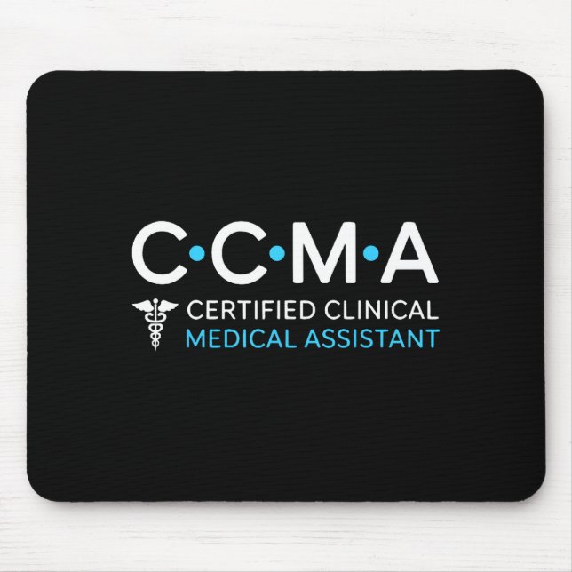 Certified Clinical Medical Istant For Health Advoc Mouse Mat (Front)