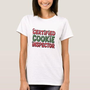 Certified Cookie Inspector Family T‑Shirt T-Shirt