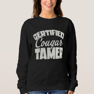 Certified Cougar Tamper Funny Sweatshirt