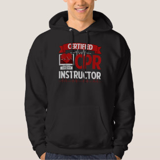 Certified CPR Instructor Training and Teaching EMS Hoodie
