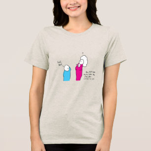 Certified Cringe Casanova – Awkward Pick-Up Line Tri-Blend Shirt