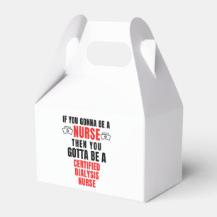 CERTIFIED DIALYSIS NURSE FAVOUR BOX