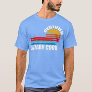 Certified Dietary Cook retro vintage job title T-Shirt