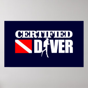Certified Diver 2 Poster