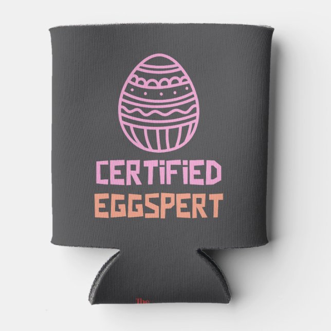 Certified Eggspert Easter Beverage Cooler (Front)