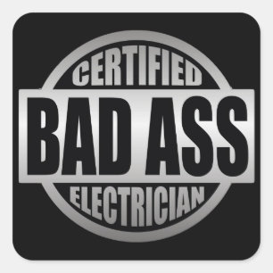 Certified Electricians sticker