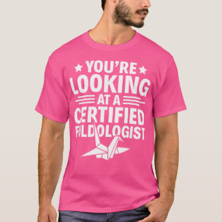 Certified Foldologist - Origami Folding T-Shirt