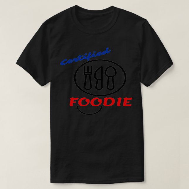 Certified~Foodie Pullover  (Design Front)