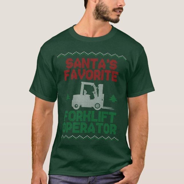 Certified Forkliftruck Operator friend T-Shirt (Front)