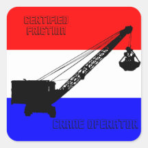 CERTIFIED FRICTION CRANE OPERATOR PATRIOTIC