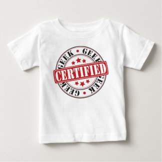 Certified Geek Baby T-Shirt