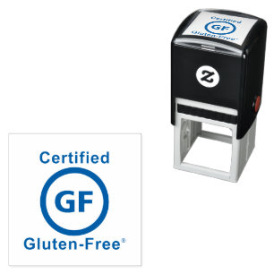 Certified Gluten Free Symbol Self-inking Stamp