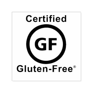 Certified Gluten Free Symbol Self-inking Stamp