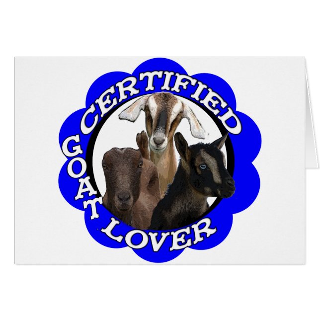 CERTIFIED GOAT LOVER! (Front Horizontal)