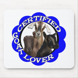 CERTIFIED GOAT LOVER! MOUSE MAT