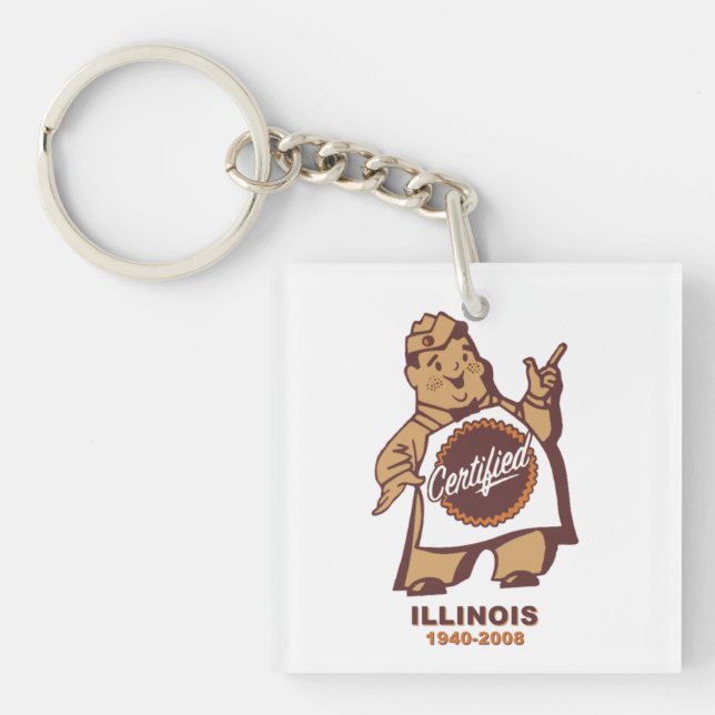 Certified Grocers of Illinois Key Ring (Front)