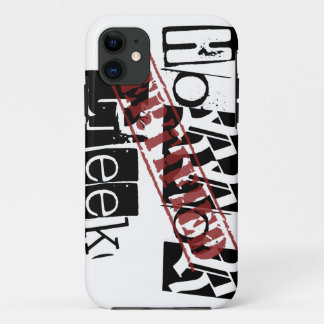Certified Horror Geek iPhone Case