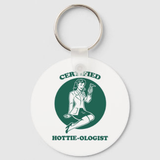 Certified Hottie-ologist Key Ring
