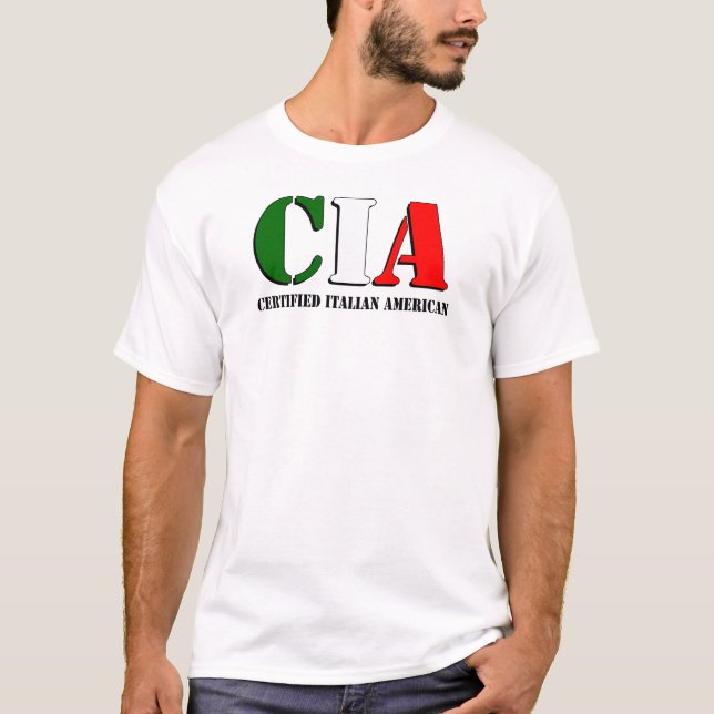 Certified Italian American T-Shirt (Front)