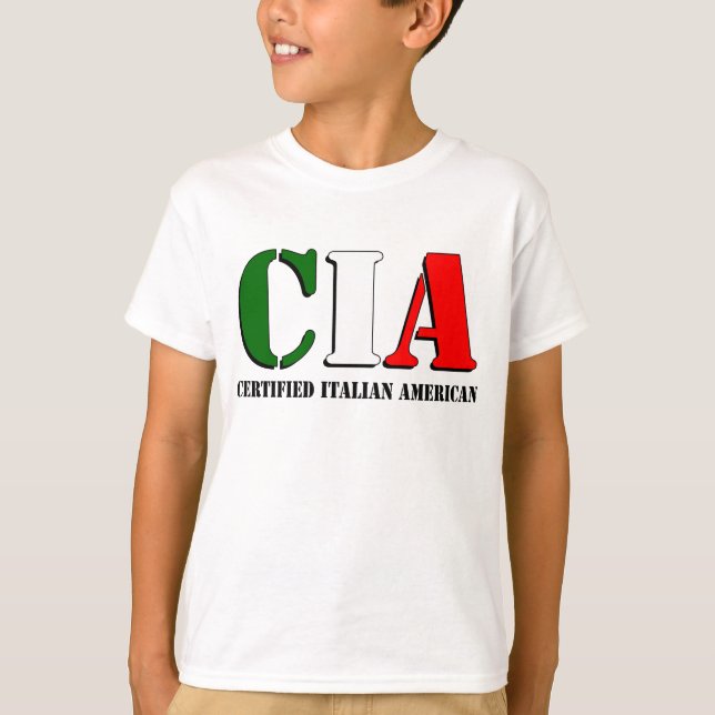 Certified Italian American T-Shirt (Front)