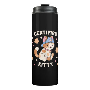 Certified Kitty Cat Lover Thermal Tumbler