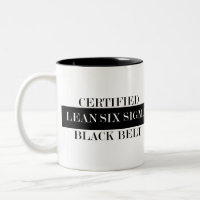 Certified Lean Six Sigma Black Belt 11oz