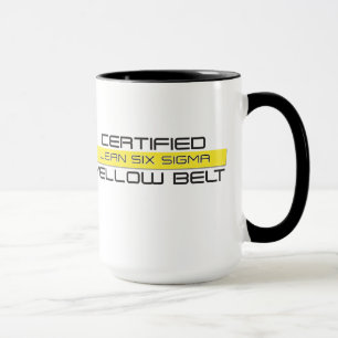 Certified Leans Six Sigma Yellow Belt Coffee Mug
