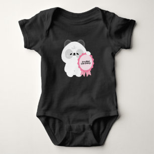 Certified Low Energy Panda Baby Bodysuit