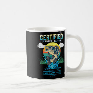 Certified Master Baiter Funny Fishing  Coffee Mug