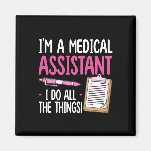 Certified Medical Istant Design Women Cma Nurse  Magnet