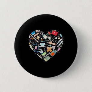 Certified Medical Istant Heart Nurse Doctor Cma 6 Cm Round Badge