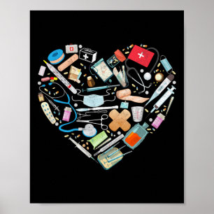 Certified Medical Istant Heart Nurse Doctor Cma Poster