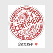 "Certified Naughty" Christmas