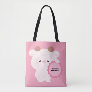 Certified Needs Hug Cow Tote Bag