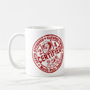 "Certified Nice" Christmas Coffee Mug