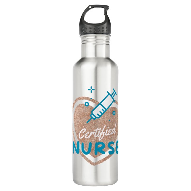 Certified Nurse 710 Ml Water Bottle (Front)