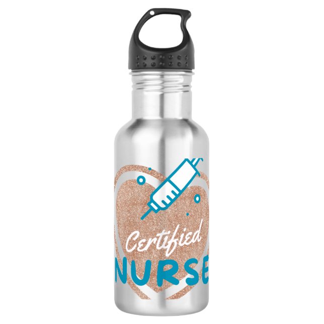 Certified Nurse 710 Ml Water Bottle (Front)
