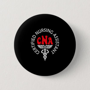 Certified Nurse Istant Certified Nursing Istant Cn 6 Cm Round Badge