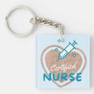 Certified Nurse Key Ring