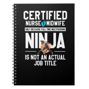 Certified Nurse Midwife Only Gynaecologist Notebook