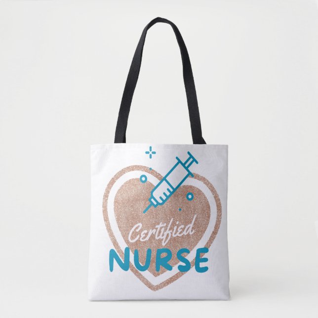 Certified Nurse Tote Bag (Front)